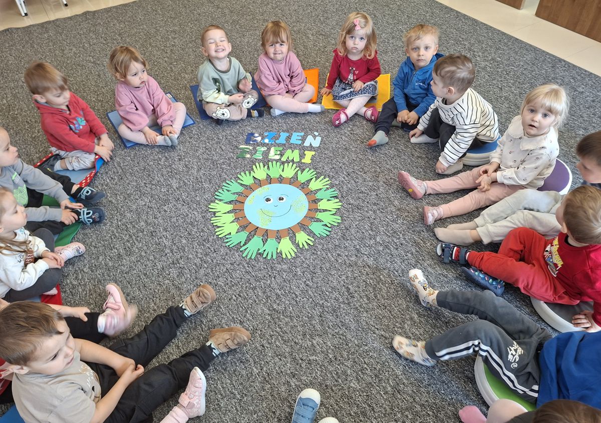 Dzień Ziemi żłobek grupa Kotki